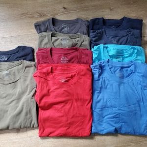 10 mens true classic t shirts size xl various colors